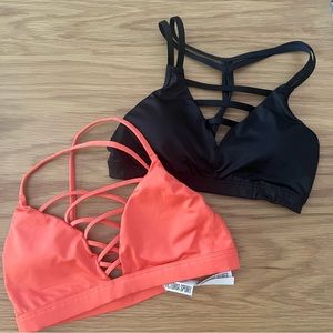 Victoria’s Secret sports bra tops (2 pack)